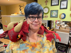 198 Red Shoulder Dragon